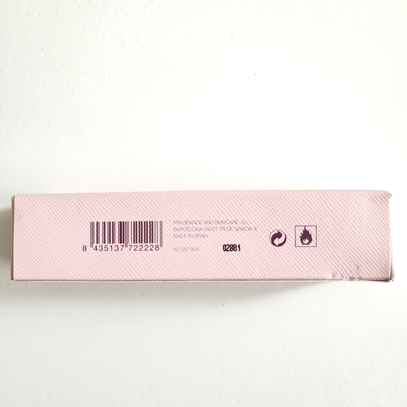 New Prada Amber EDP Roll-On 0.34 oz In Leather Travel Case Holder New In Box - Picture 7 of 9